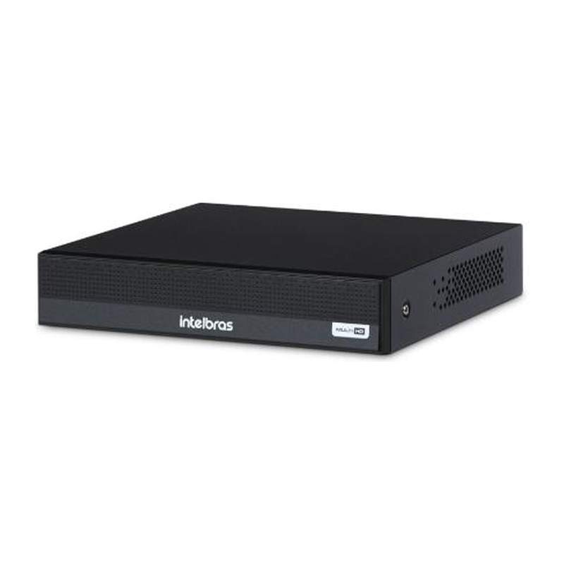 MHDX 1204-C DUAL AUDIO - GRAVADOR DIGITAL DE VDEO COMPACTO - 4 CANAIS + 01 IP ADICIONAL - 1080p LITE - FUNO DUAL AUDIO - INTELBRAS MULTI-HD SRIE 1000 - MODO NVR - NOVA VERSO DA DETECO INTELIGE