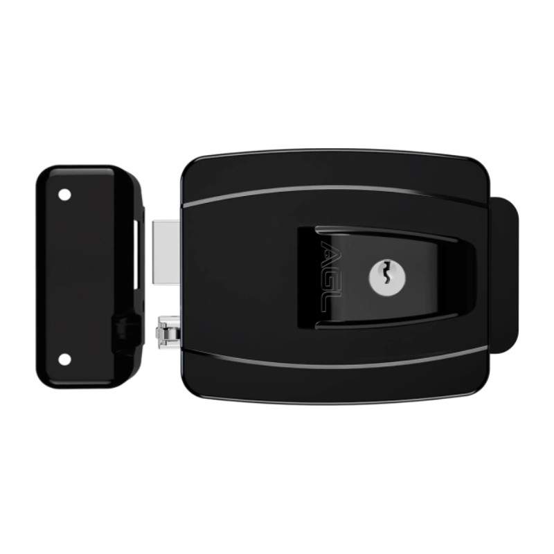FECHADURA AGL - AL100R - 12V PRETA