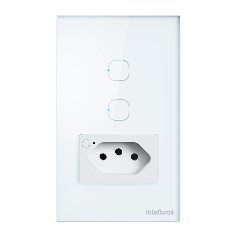 TOMADA SIMPLES 10A SMART WI-FI ETS 2002 BRANCO