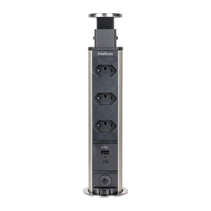 PROTETOR ELETRONICO 3 TOMADAS 2 USB TORRE EPE 3003+