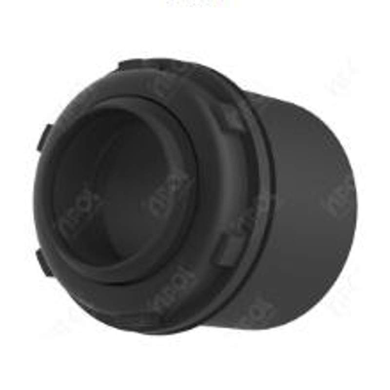 CONECTOR BOX RETO 1 1/2* PRETO