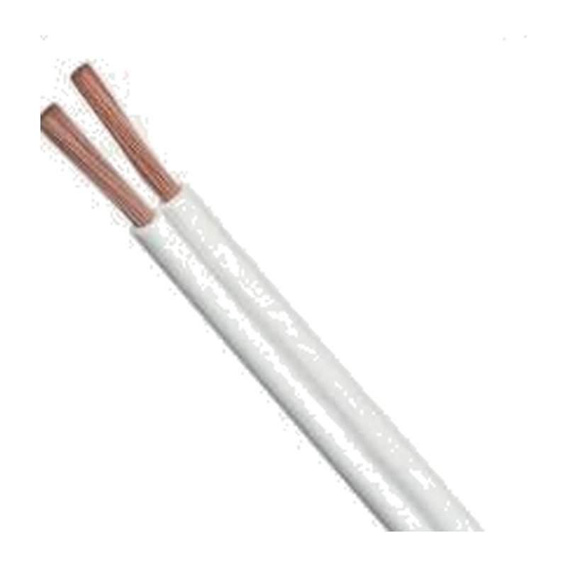 CORDAO PARALELO 300V 2 X 1MM BRANCO