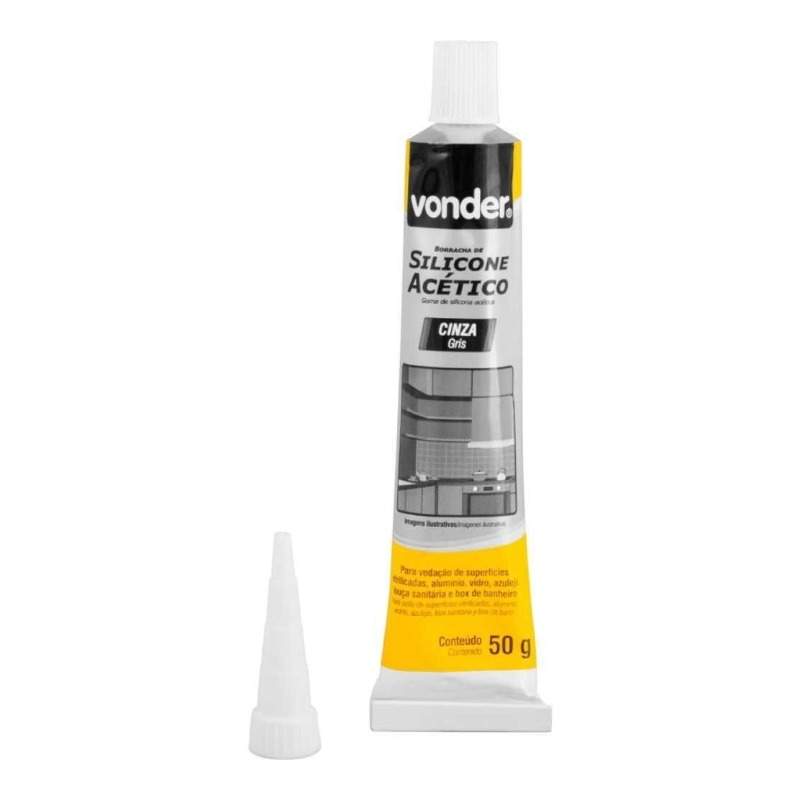 BOR SILIC ACET.50G CINZA (BLISTER)VONDER
