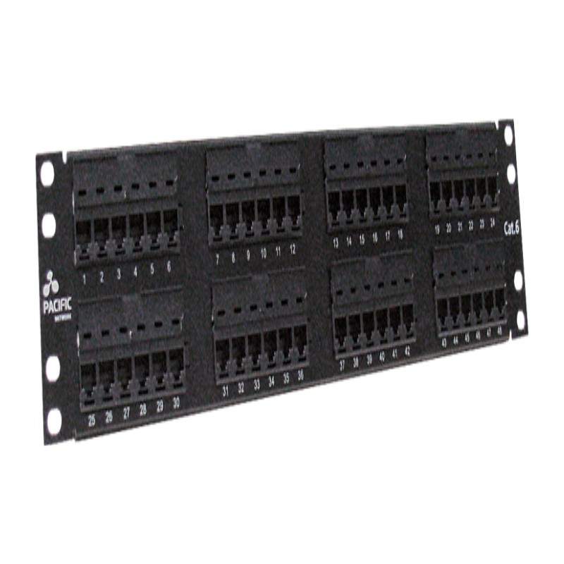 PATCH PANEL 48P CAT6-PACIFIC NETWORK