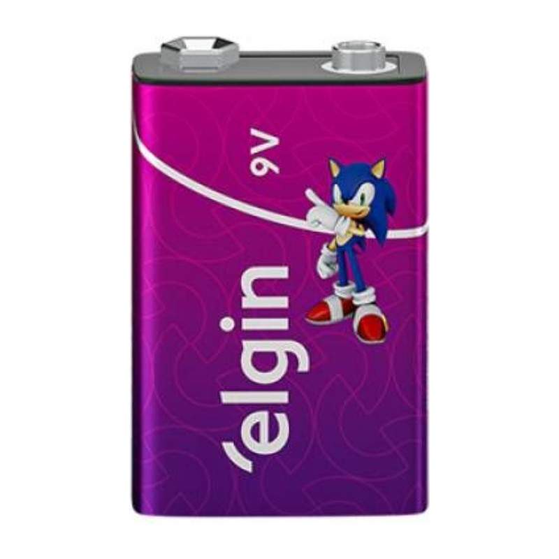 9V-BATERIA RECARREGAVEL ELGIN- BLIST.1