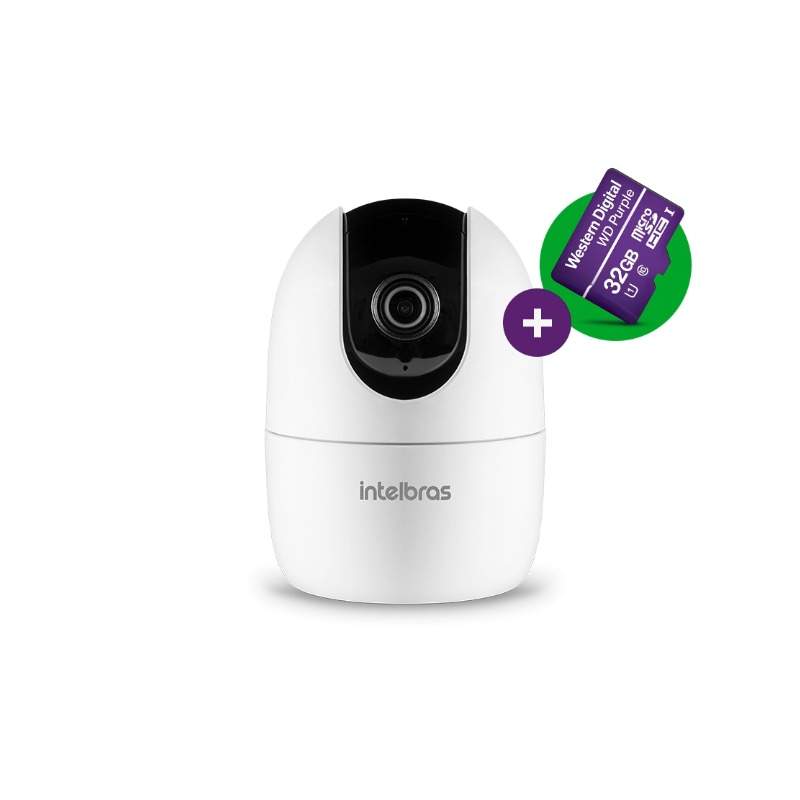 CAMERA WI-FI IM4 3MP C/ MICROSD 32GB