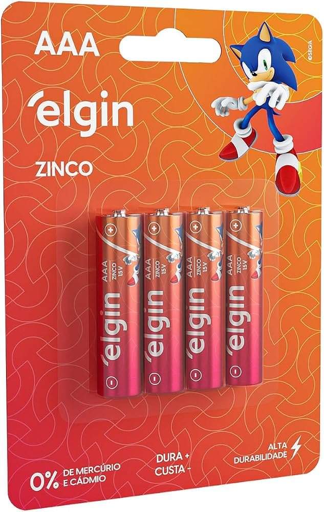 AAA-PILHA DE ZINCO-CARVAO R03-BLIST 4UND