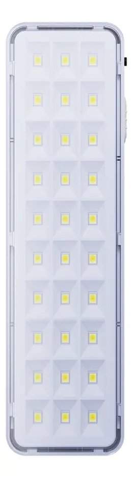 LUMINARIA DE EMERGENCIA 30 LEDS SLIM 100 LUMENS