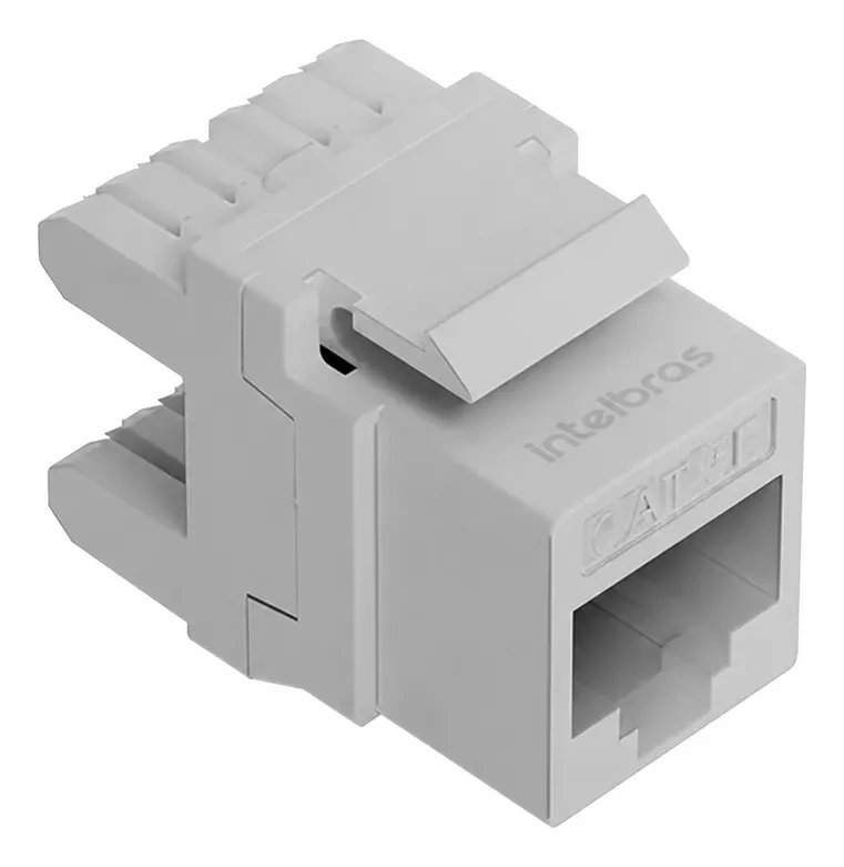 CONECTOR RJ45 FEMEA 180 CAT 6 KEYSTONE JACK