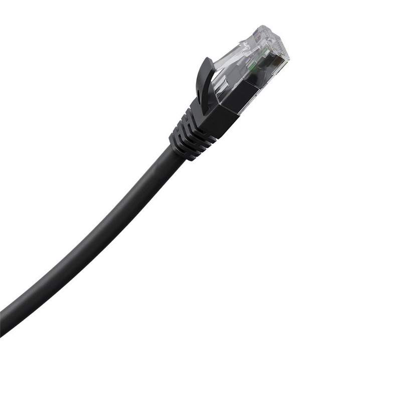 PATCH CORD IMPACT LAN UTP CAT5E 4P PRETO 1,5M