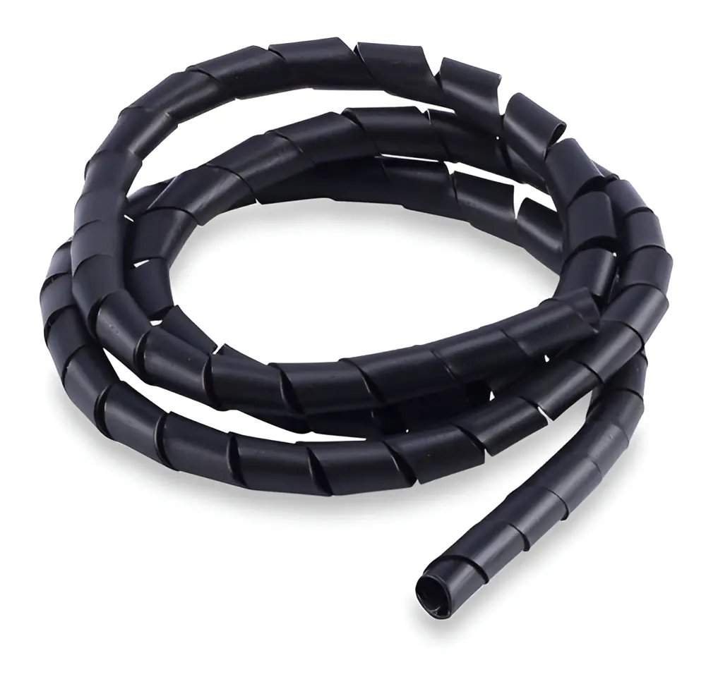 ORGANIZADOR DE CABOS ESPIRAL 12MMX1,1MM PT 1,5