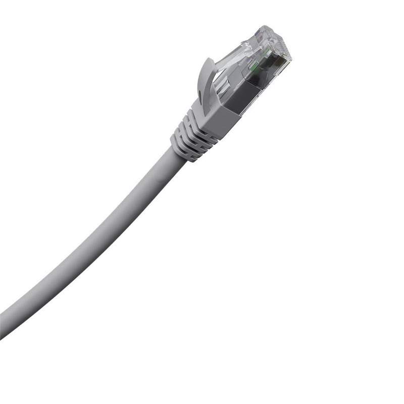 PATCH CORD IMPACT GIGA UTP CAT6 4P CINZA 1,0M