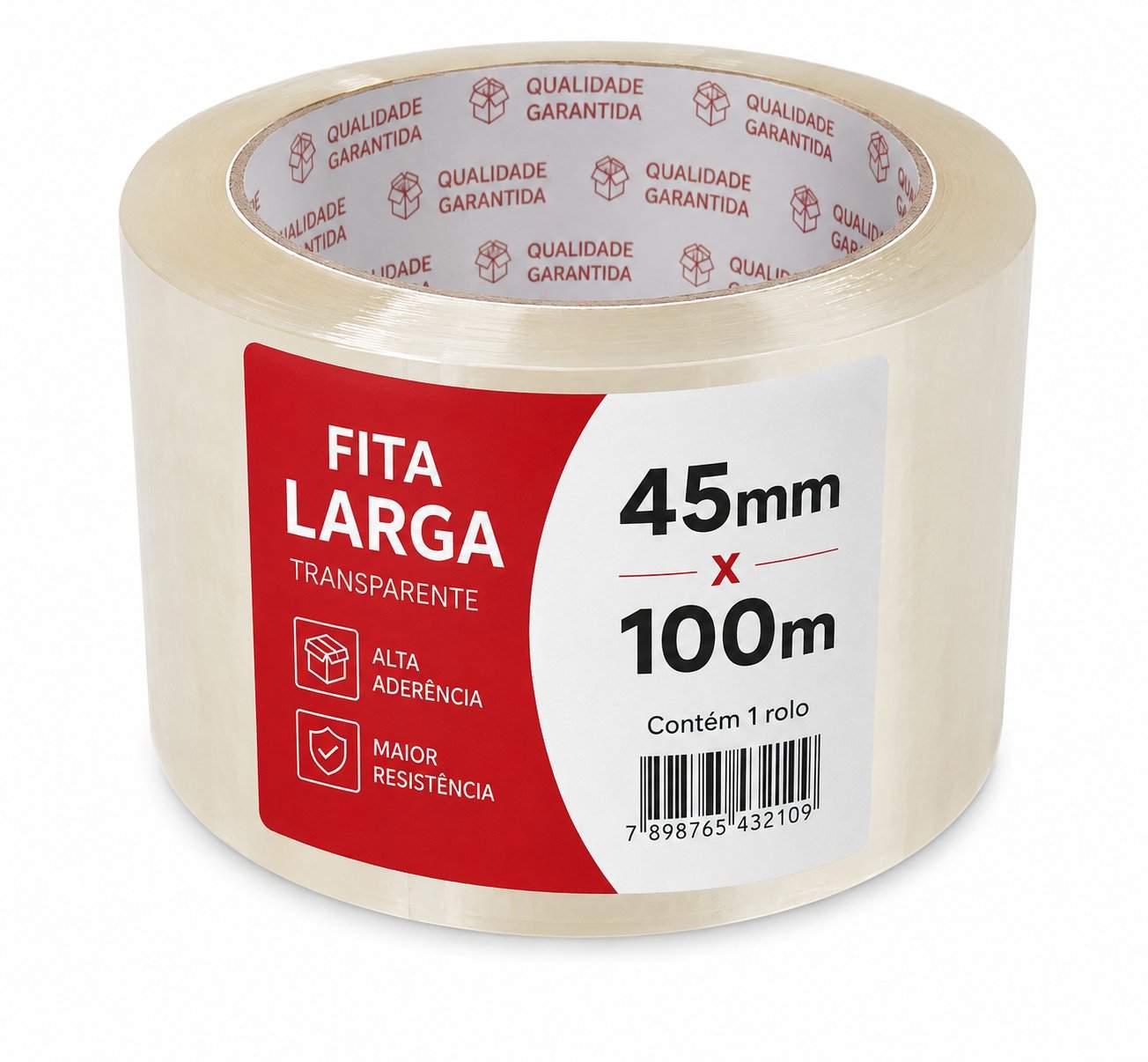 FITA LARGA 45X100 MT TRANSP