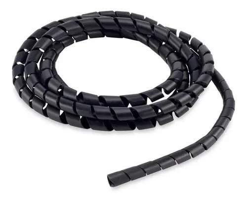ORGANIZADOR DE CABOS ESPIRAL 12MMX1,1MM PT 3 MT
