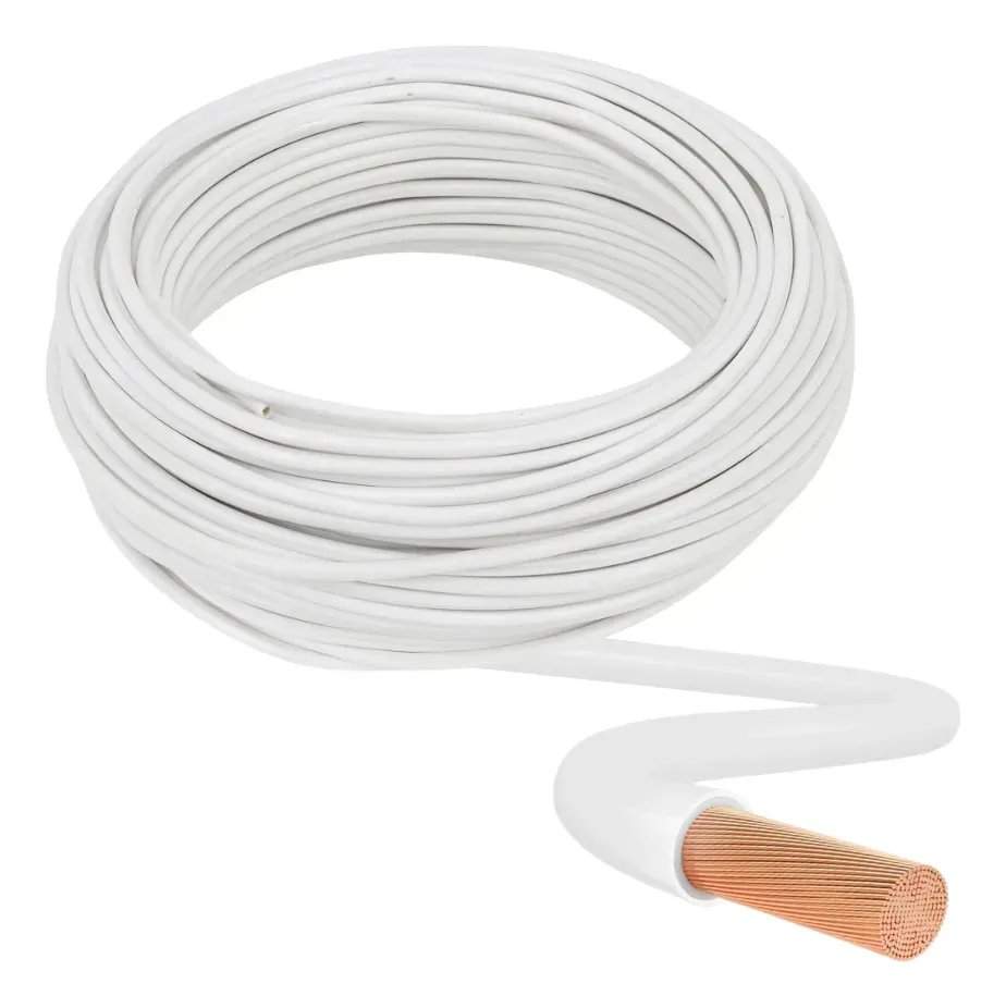 CABO FLEXIVEL 750V 1MM BRANCO