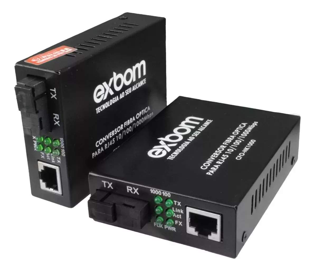 EXTENSOR CONVERSOR FIBRA OPTICA PARA FAST ETHERNET MONOMODO 20KM 10/100/1000