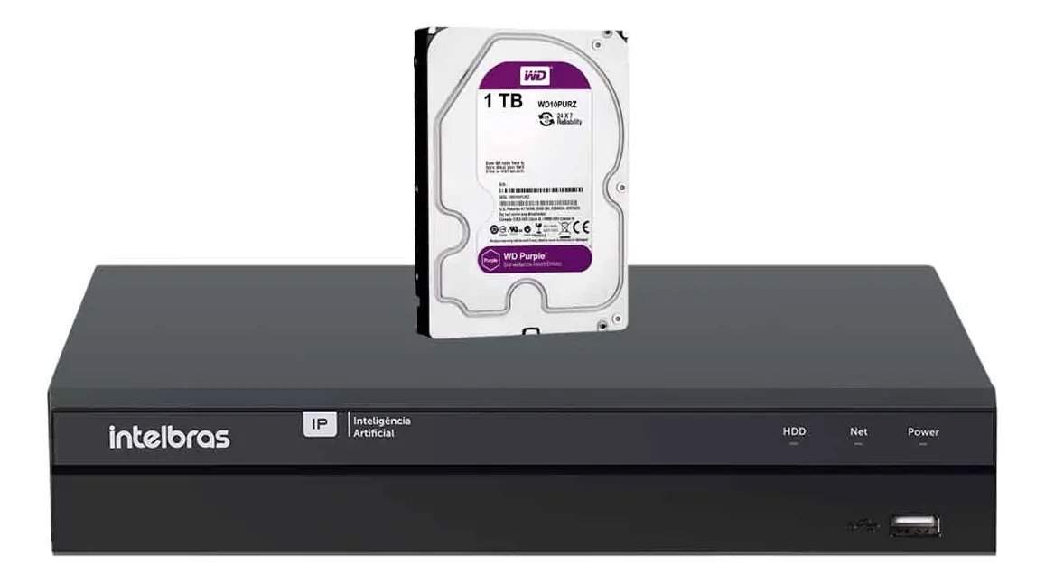 GRAVADOR DIG. DE VIDEO INVD 1016 C/HD 1TB AM
