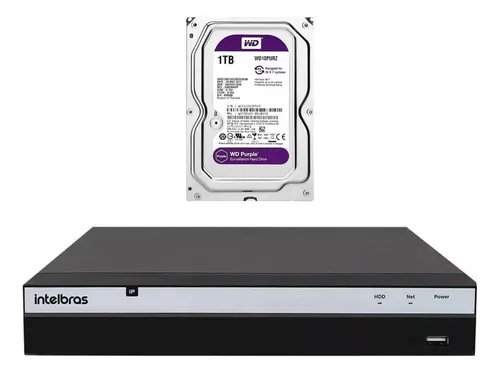GRAVADOR DIG. DE VIDEO NVD 3308-P C/HD 1TB