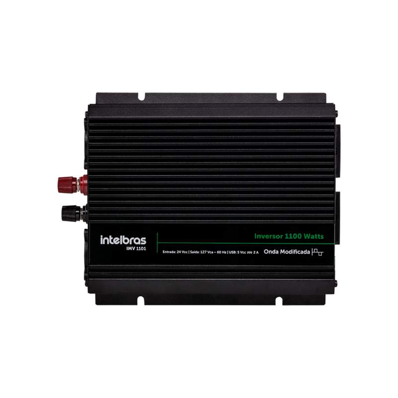 Inversor de Tensão Modificada 1100W 24Vcc p/ 127Vac IMV 1101