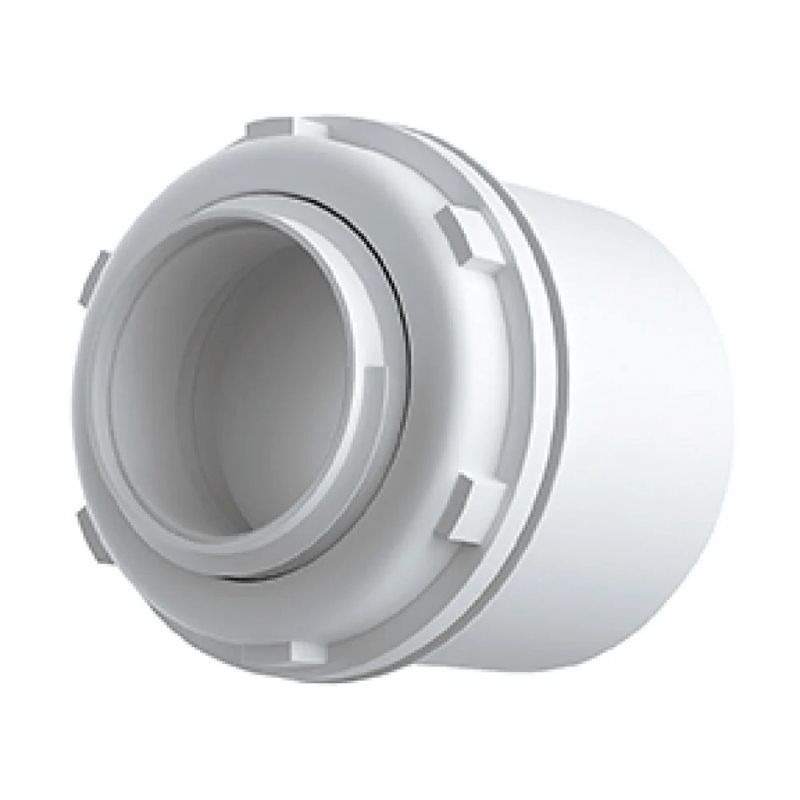 CONECTOR BOX RETO 1 1/4* BRANCO