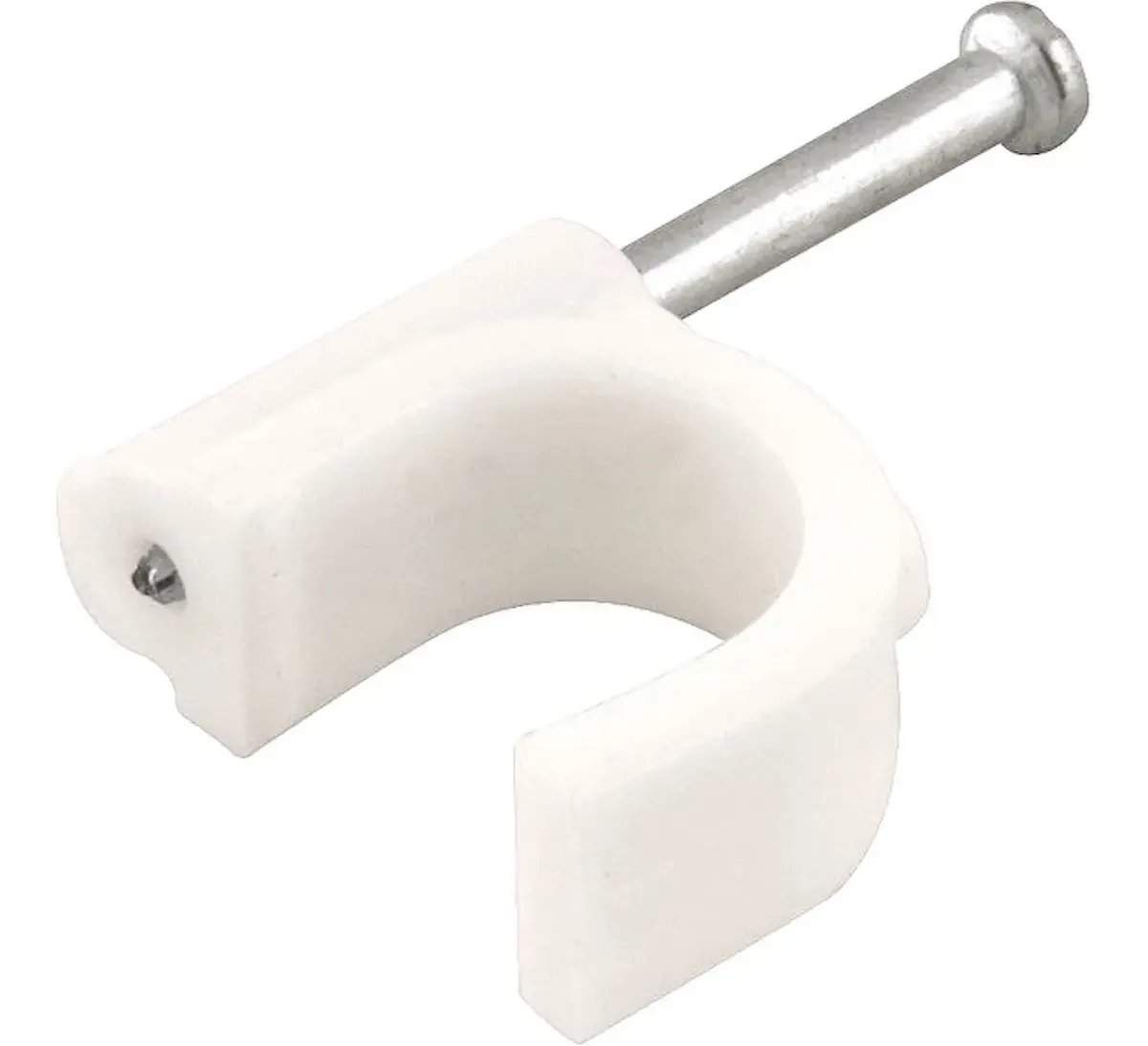 FIXA CABO RG-06 BRANCO PCT COM 100