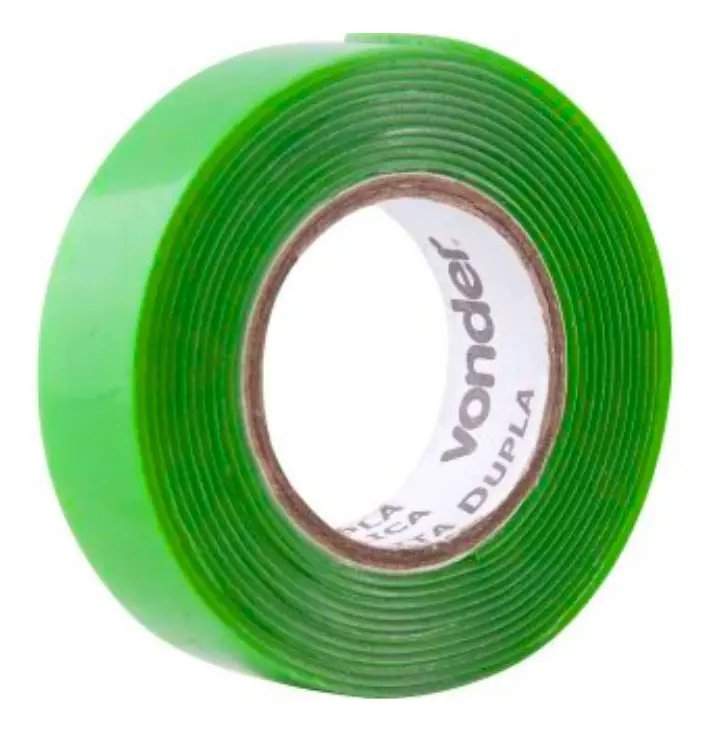 FITA DUPLA FACE ACRILICA 19MMX0,2M VONDER