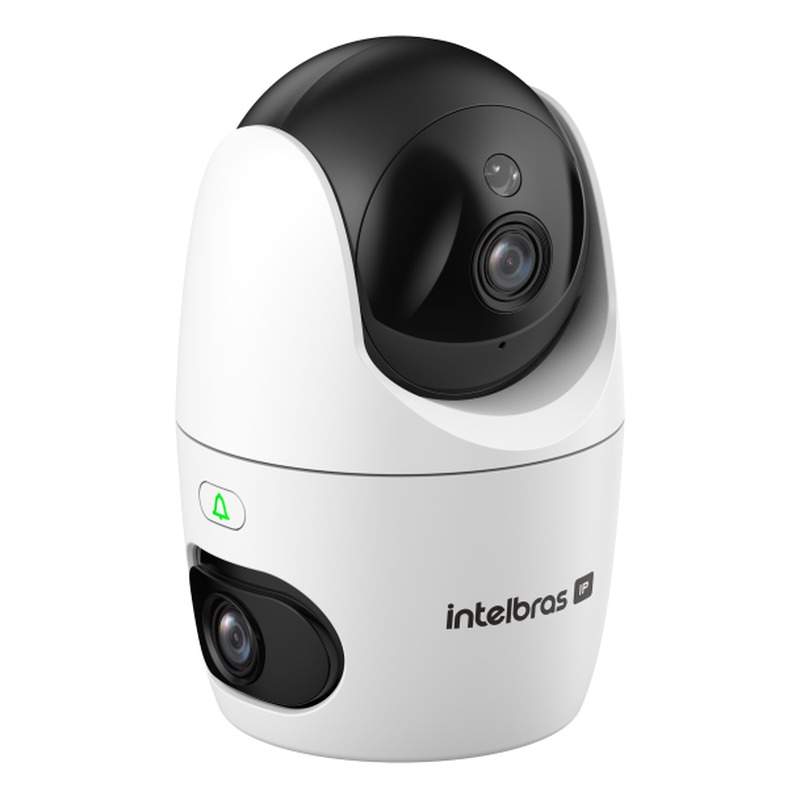 CAMERA IP WI-FI VIPW 1210 MINI DUAL, DUPLA LENTE DE 2 MP, FULL COLOR INTELIGENTE, LENTES DE 3.6 MM, AUTOTRACKING LITE E DETECCAO INTELIGENTE DE PESSOAS, MICROFONE E ALTO-FALANTE EMBUTIDOS, AUDIO BIDIR