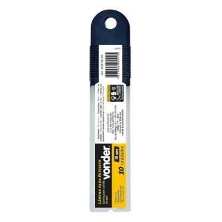 LAMINA ESTILETE 18MM 7DIV TUBO C/10 VD