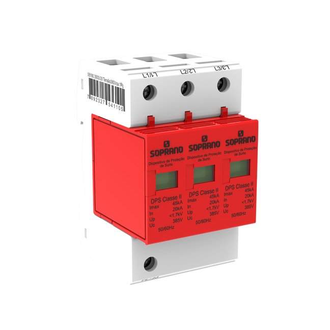 DPS CORRENTE CONTINUA 45KA UC 500V CLASSE 2 - SOPRANO