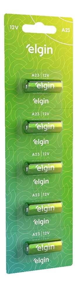 BATERIA ALCALINA A23 BLISTER COM 5 PECAS
